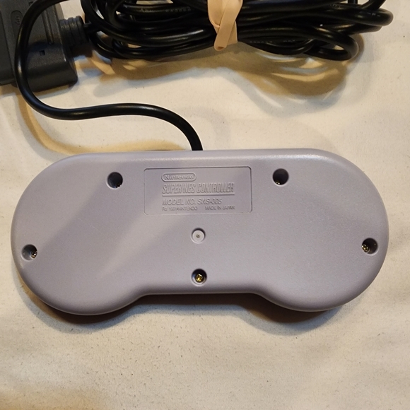 New Authentic Super Nintendo SNES original OEM Controller and box SNS-005 - Picture 5 of 6